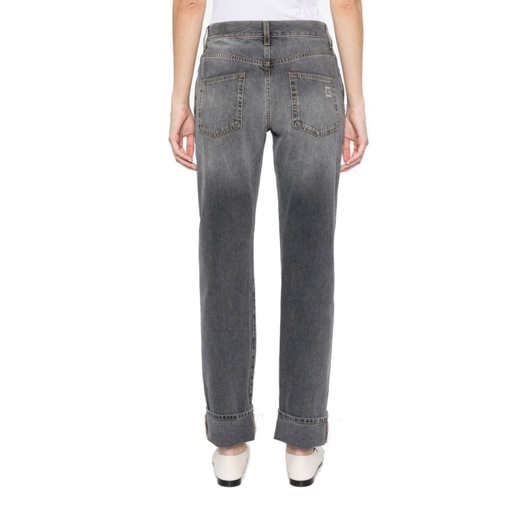 Jean décontracté Gucci en coton gris