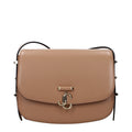 Sac bandoulière Jimmy Choo en cuir marron