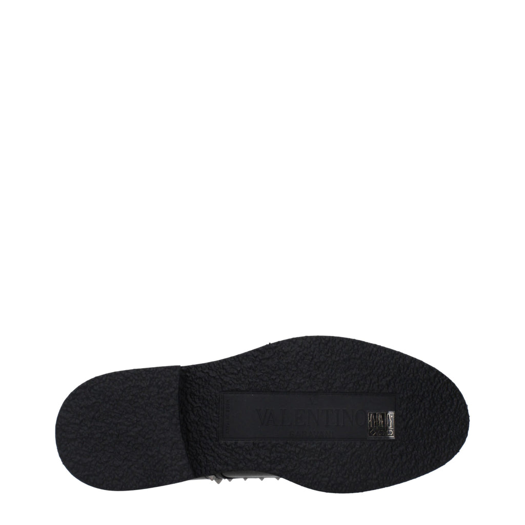 Valentino Garavani Chaussures Richelieu et Derbies en cuir noir