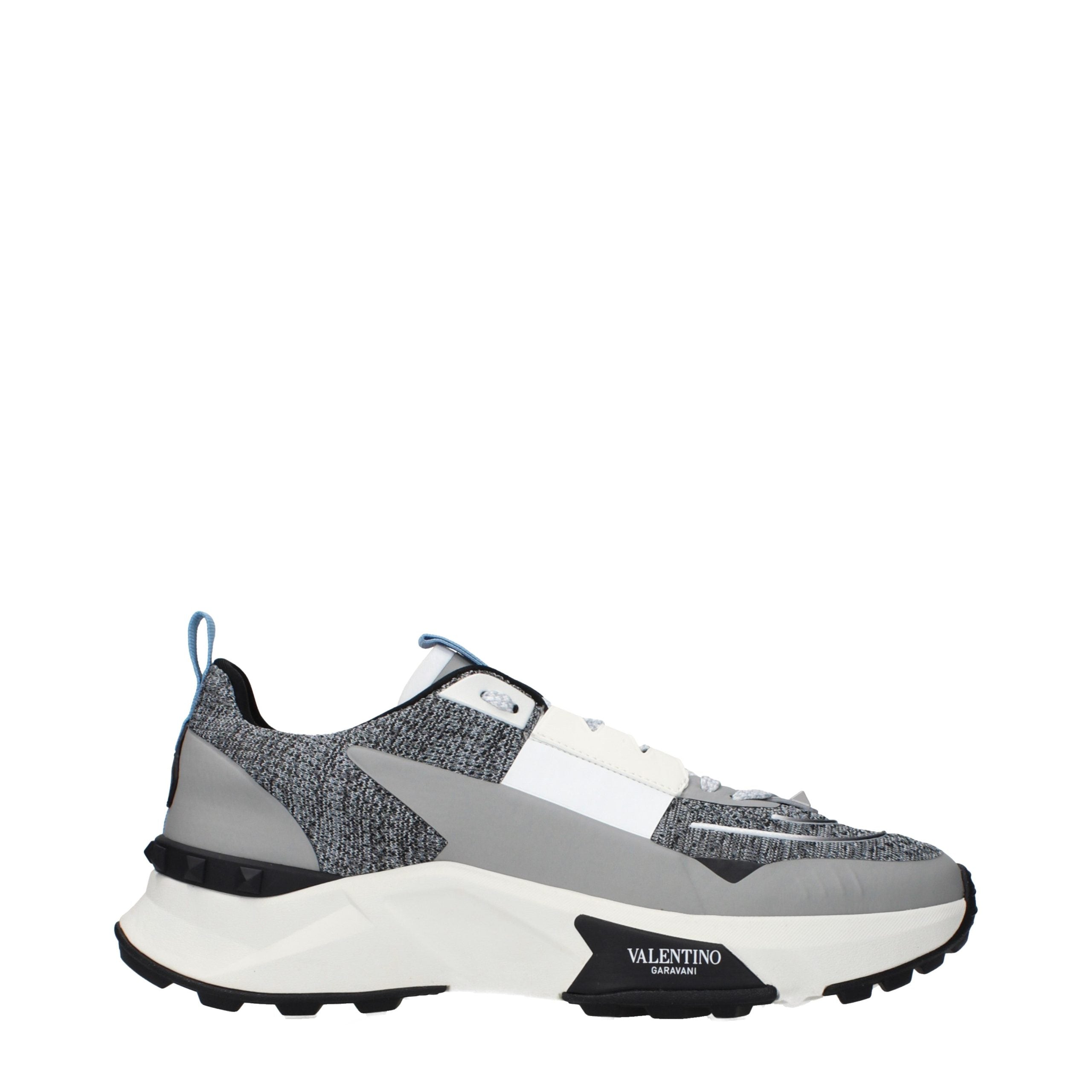 Baskets athlétiques Valentino Garavani en tissu gris