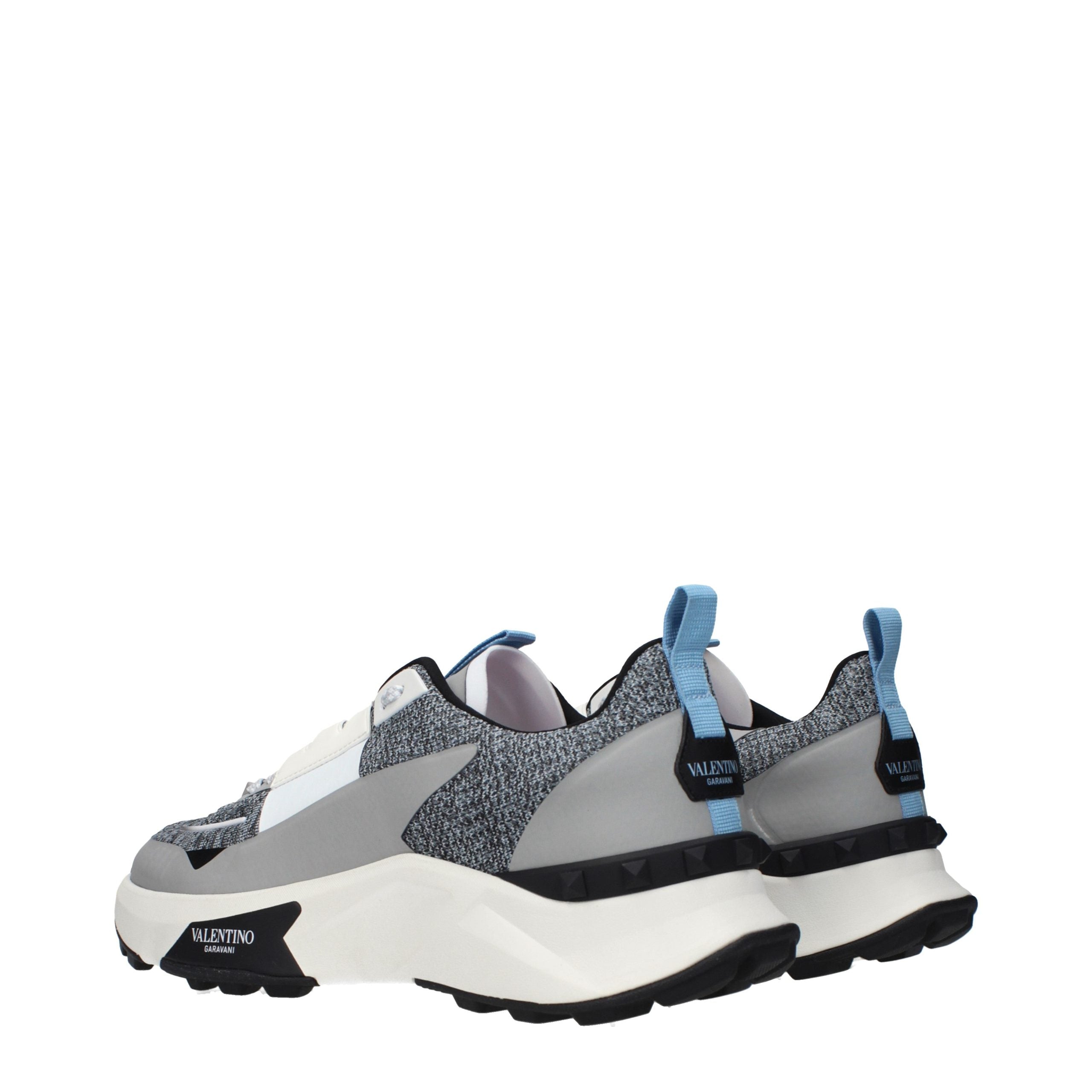 Baskets athlétiques Valentino Garavani en tissu gris