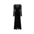 Robe décontractée Tom Ford en fibre métallique noire