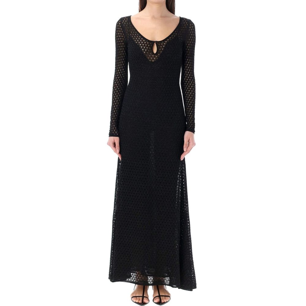 Robe décontractée Tom Ford en fibre métallique noire