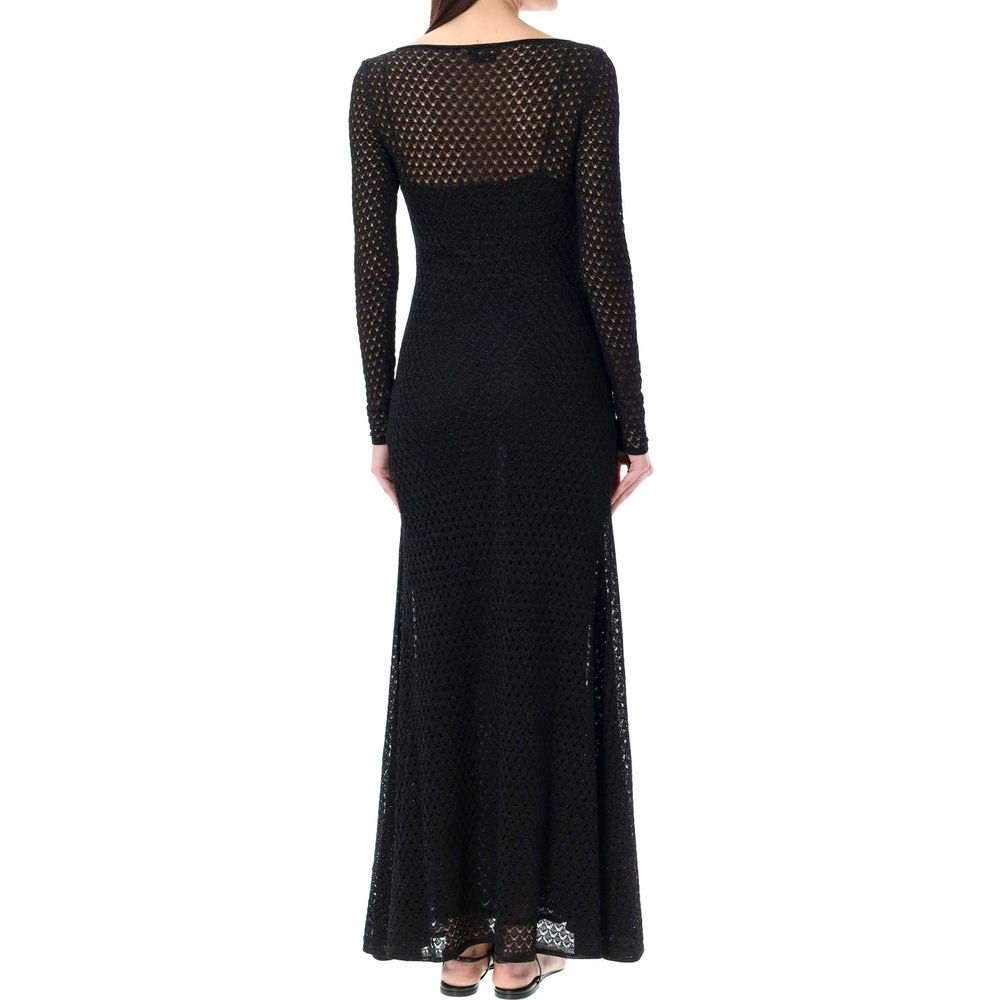 Robe décontractée Tom Ford en fibre métallique noire