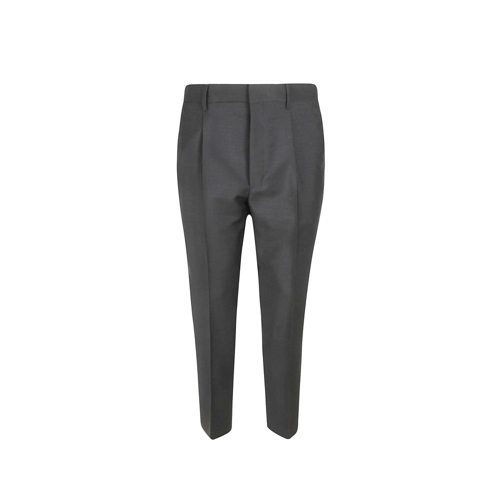 Prada Grey Wool Dress Trousers