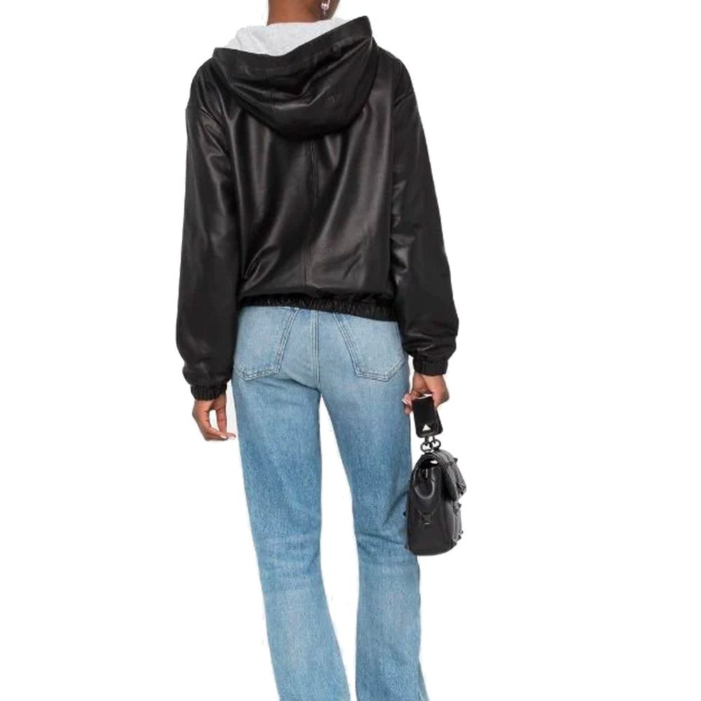 Débardeurs en cuir noir Saint Laurent
