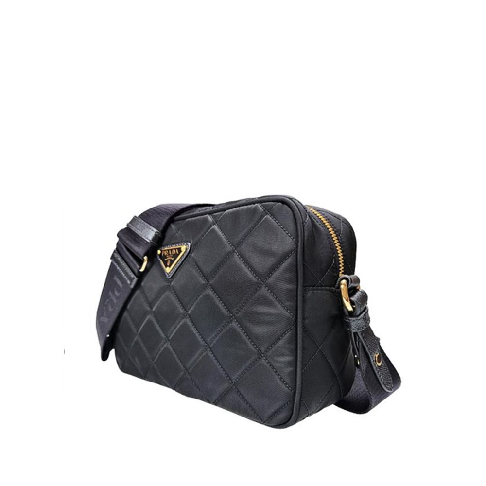 Sac à bandoulière Prada en nylon noir