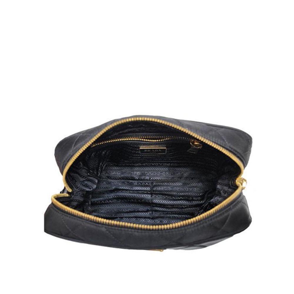 Sac à bandoulière Prada en nylon noir