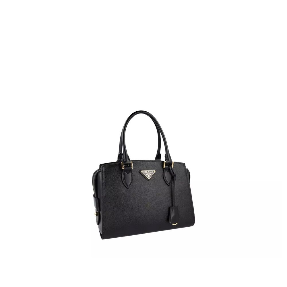 Sac à main Prada en veau noir