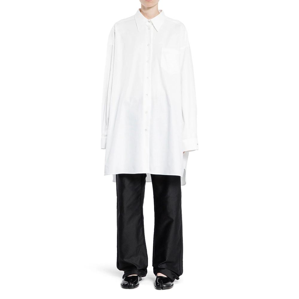 Chemisier Maison Margiela en coton blanc