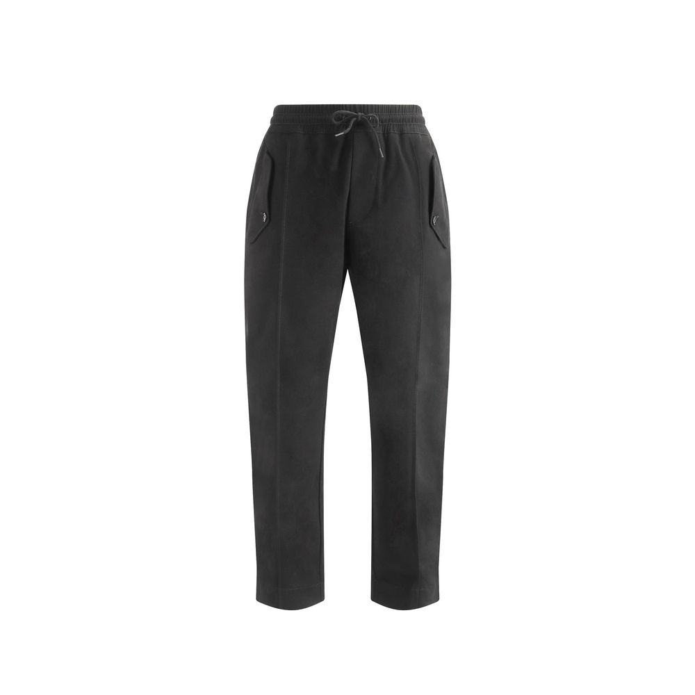 Moschino – Pantalon de survêtement en coton noir