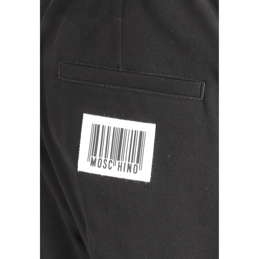 Moschino – Pantalon de survêtement en coton noir