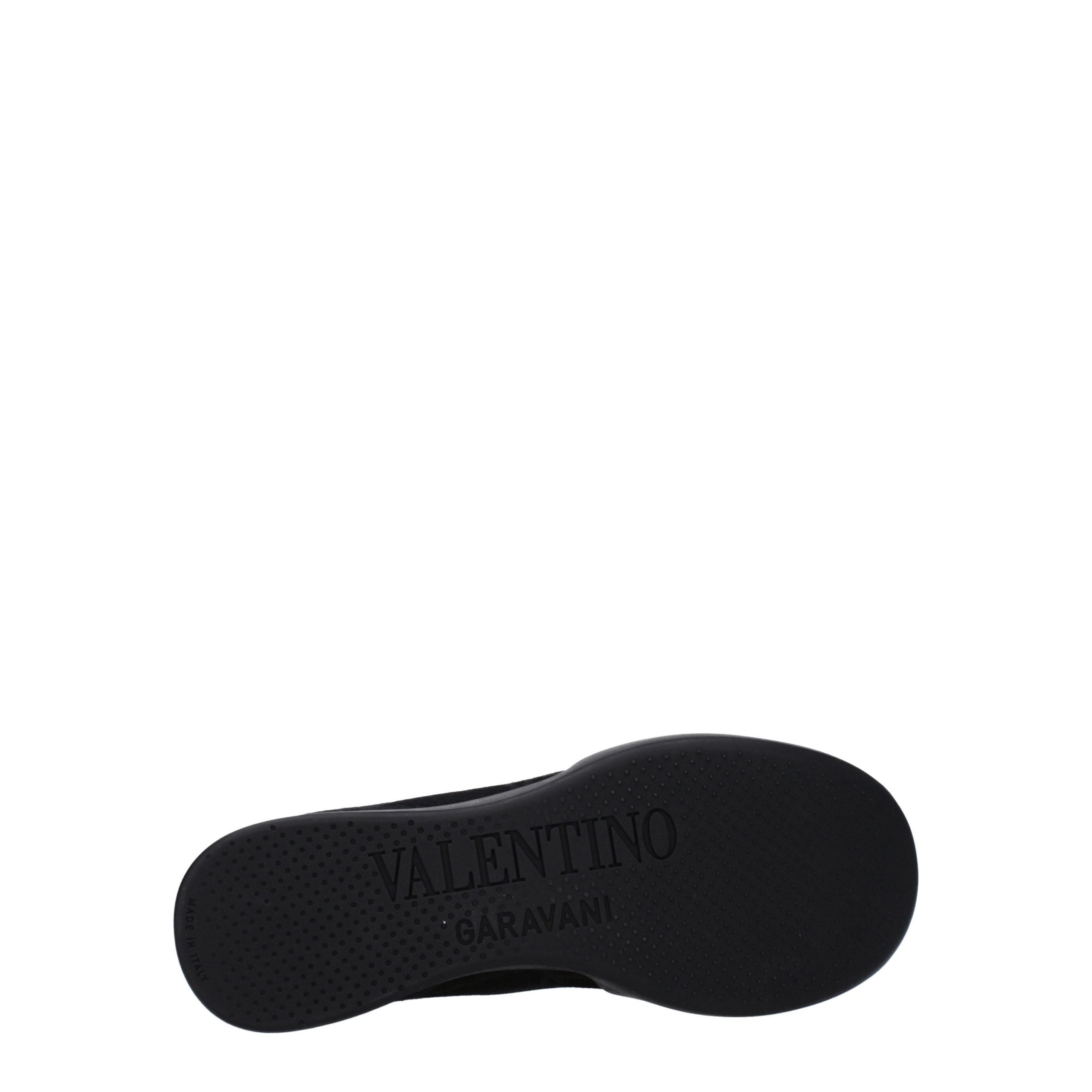 Baskets montantes Valentino Garavani en tissu noir