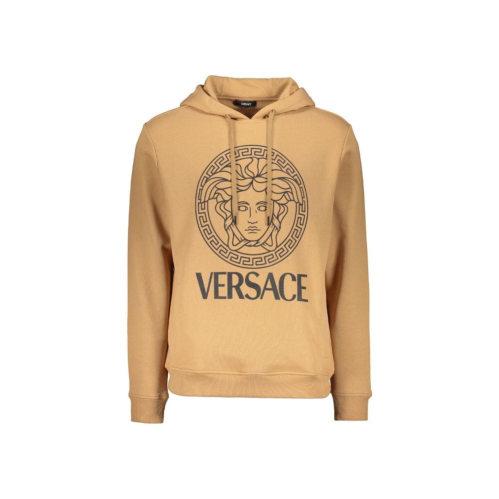 Sweat-shirt Versace en coton marron