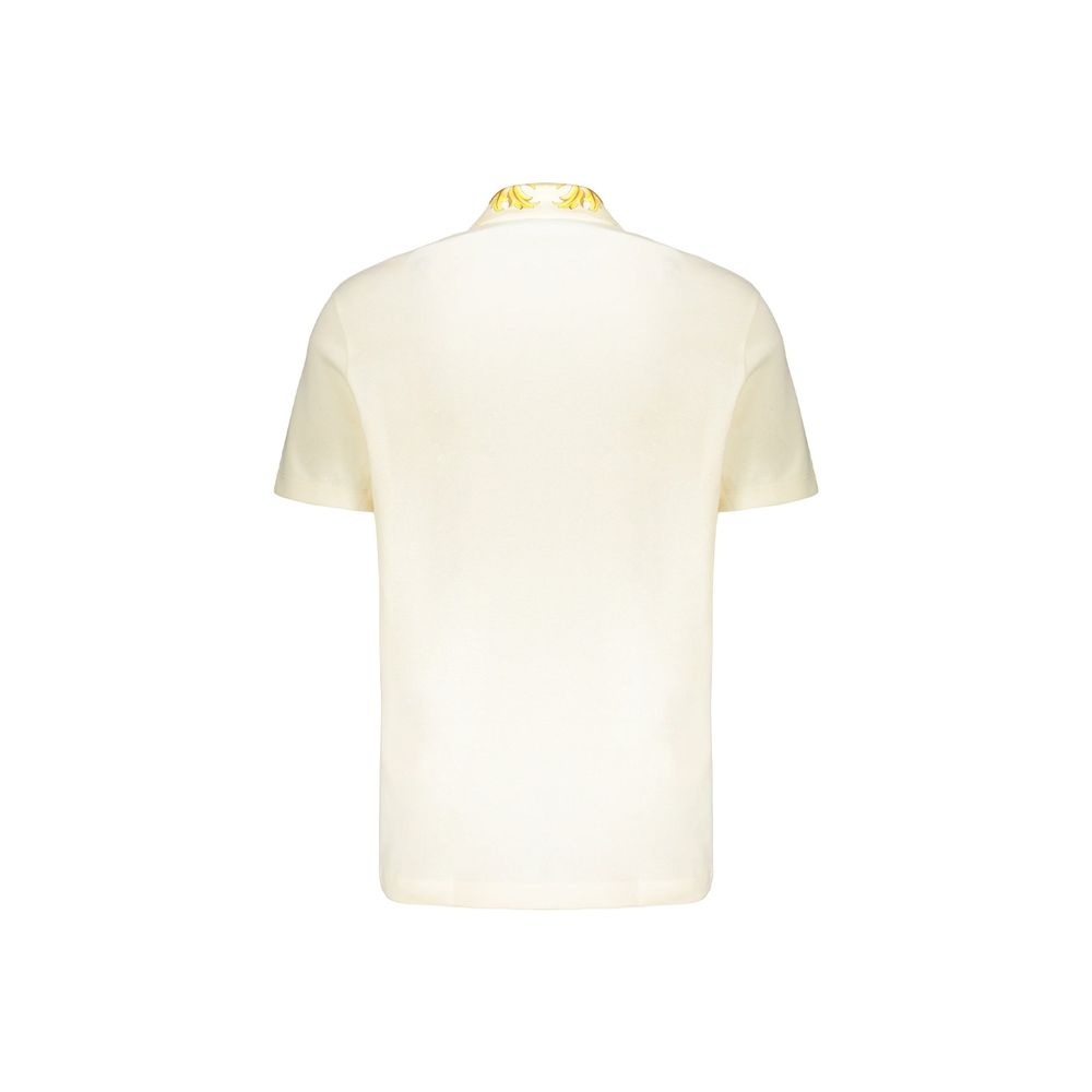 Polo Versace bicolore en coton