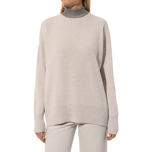 Pull Brunello Cucinelli en cachemire beige
