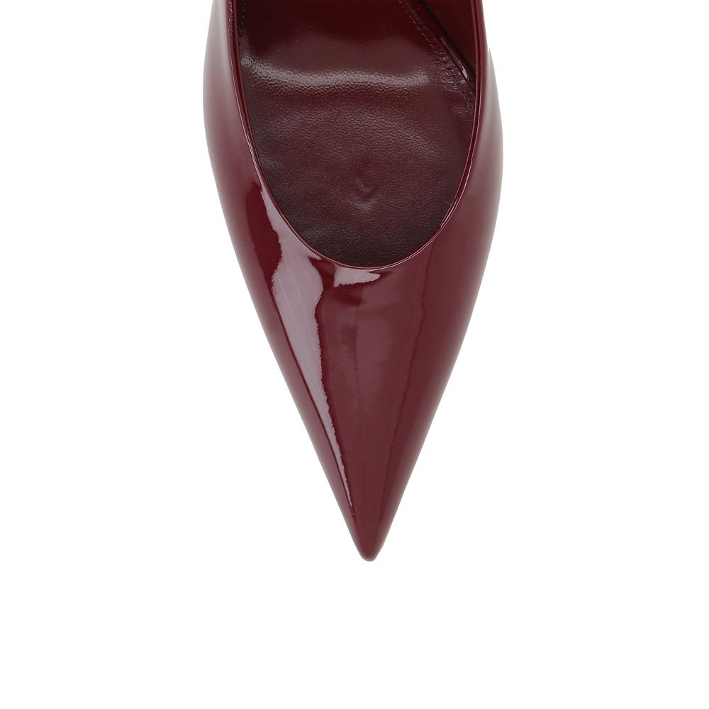 Escarpins à plateforme Saint Laurent en cuir de veau multicolore