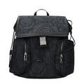 Sac à dos en tissu noir Versace