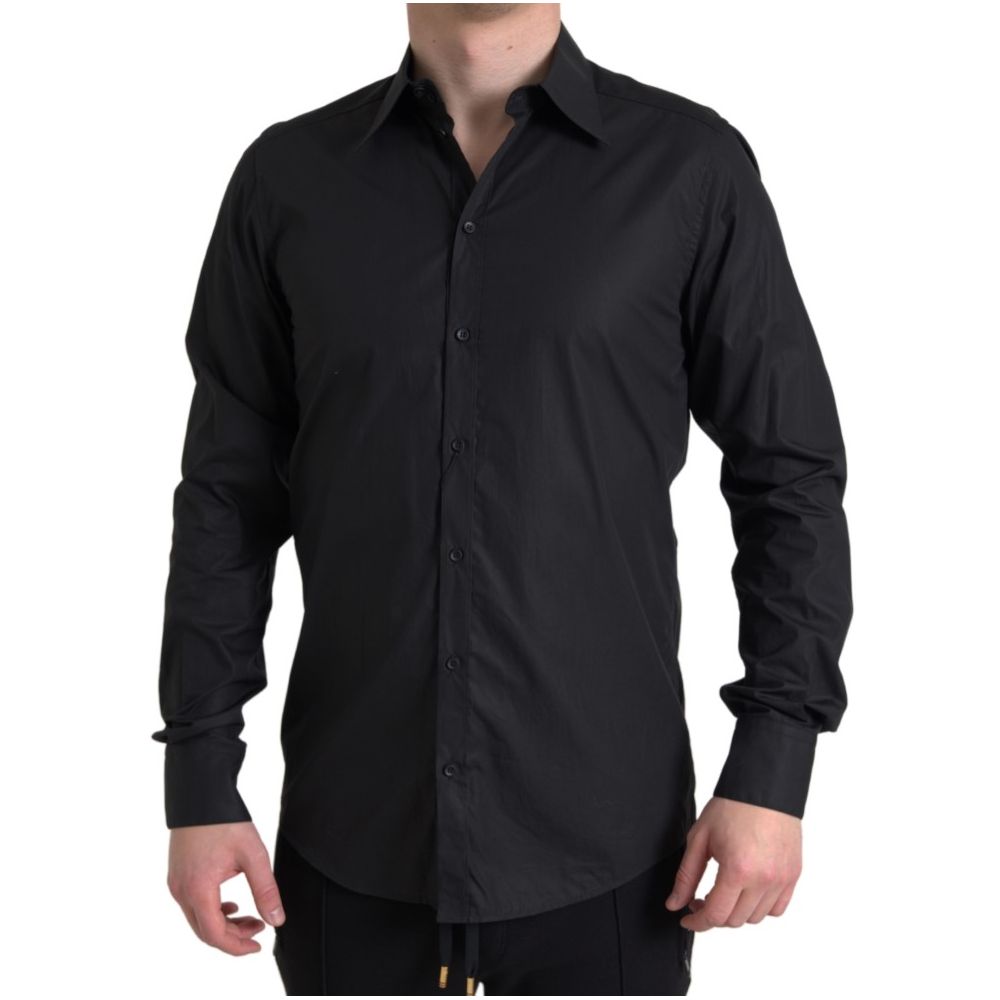 Chemise Dolce & Gabbana en coton noir