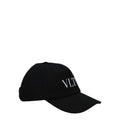 Casquette Valentino Garavani en coton noir
