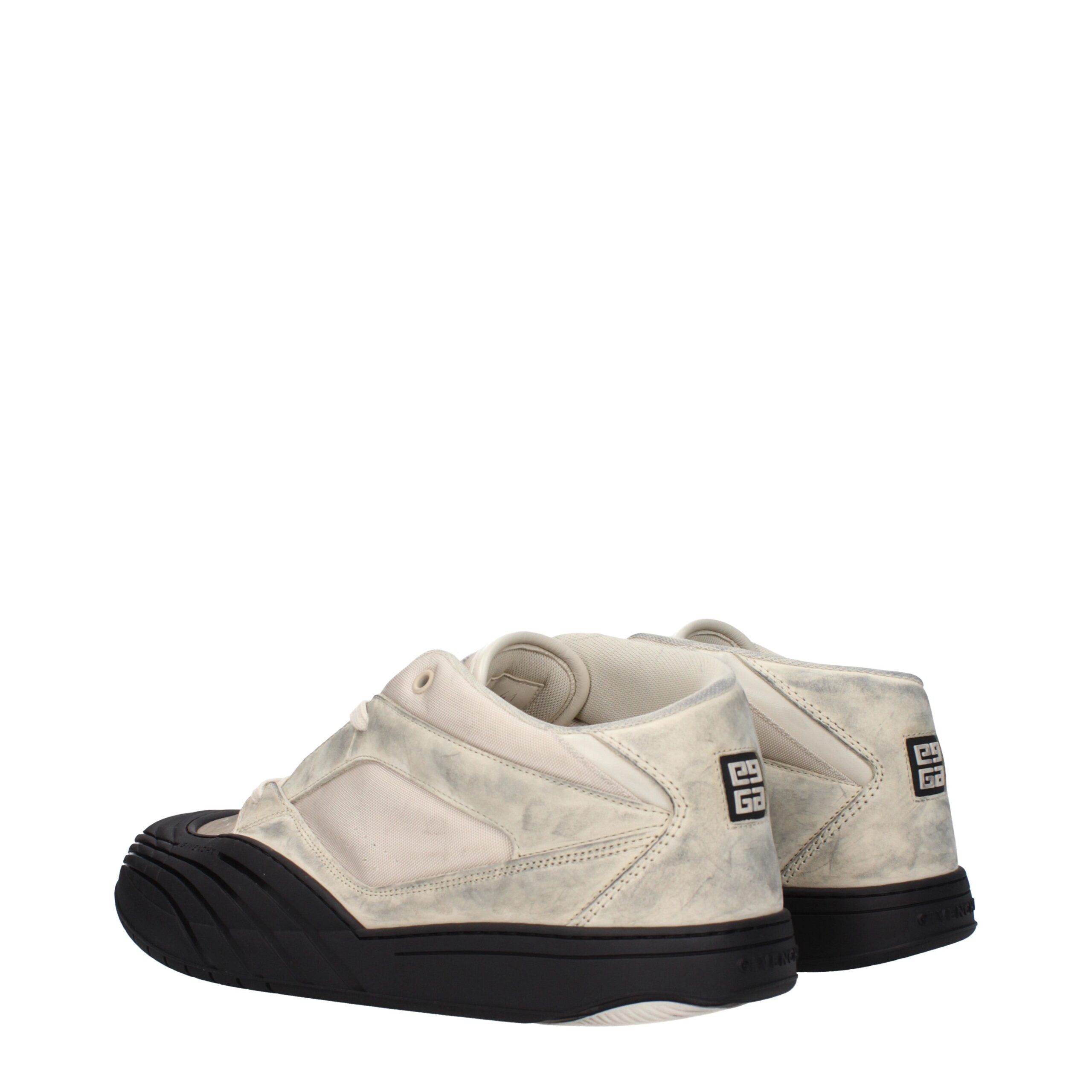 Baskets épaisses en tissu beige Givenchy