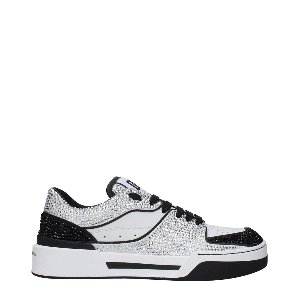 Baskets basses Dolce & Gabbana en cuir blanc