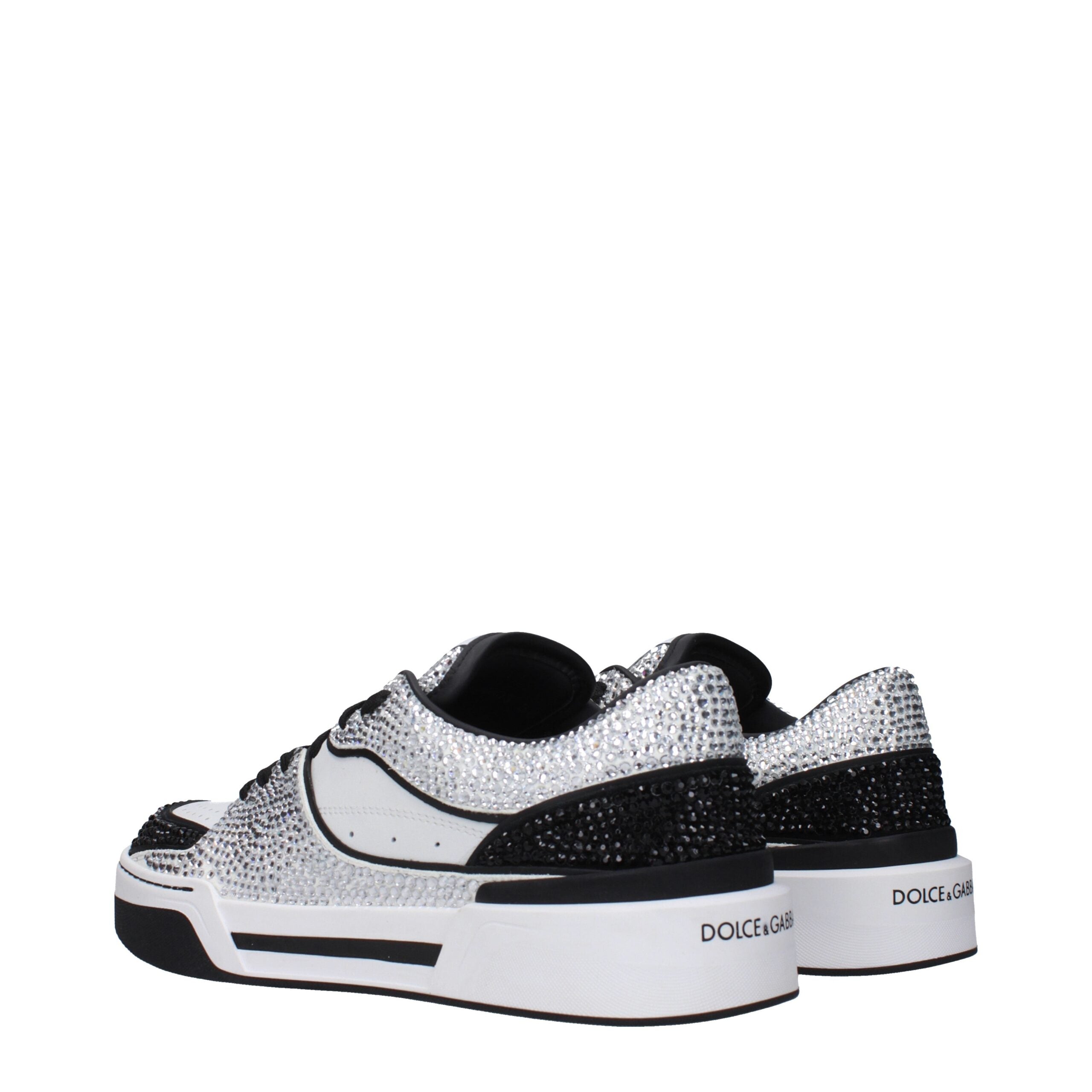 Baskets basses Dolce & Gabbana en cuir blanc