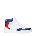 Baskets athlétiques Celine en cuir blanc