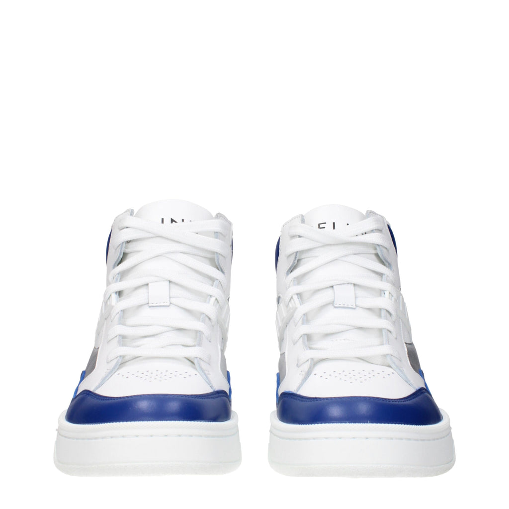 Baskets athlétiques Celine en cuir blanc
