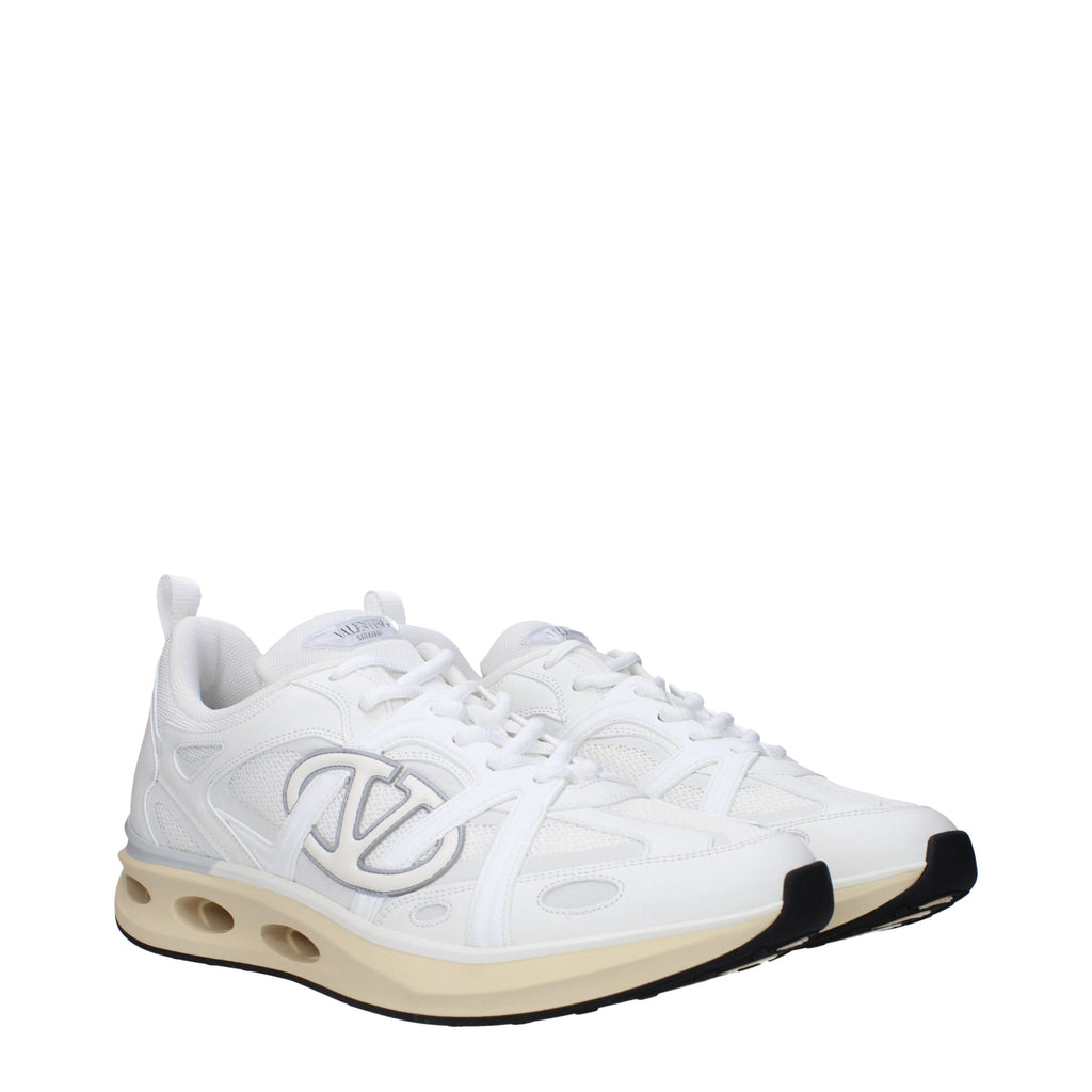 Baskets de sport Valentino Garavani en tissu blanc