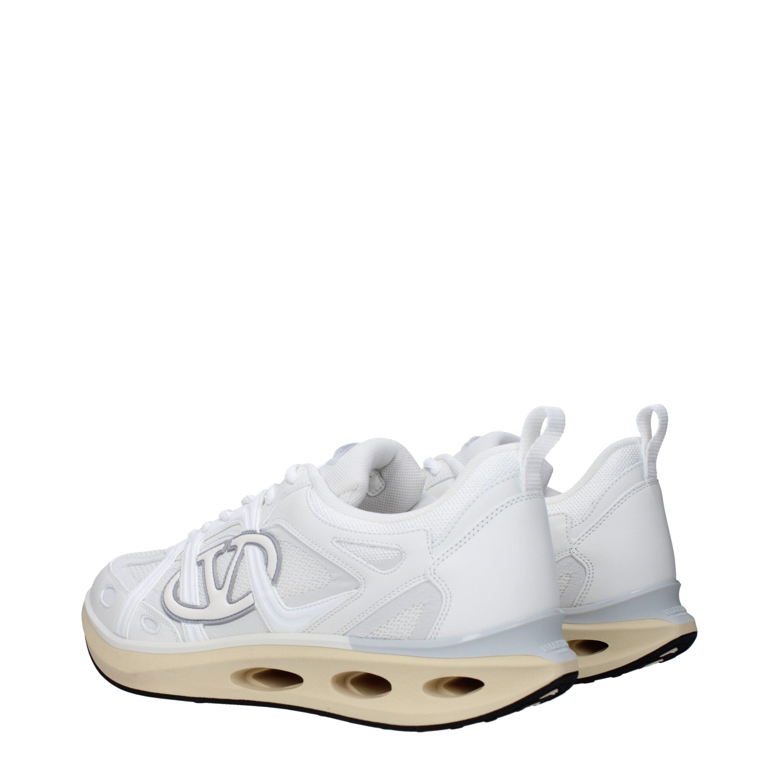 Baskets de sport Valentino Garavani en tissu blanc