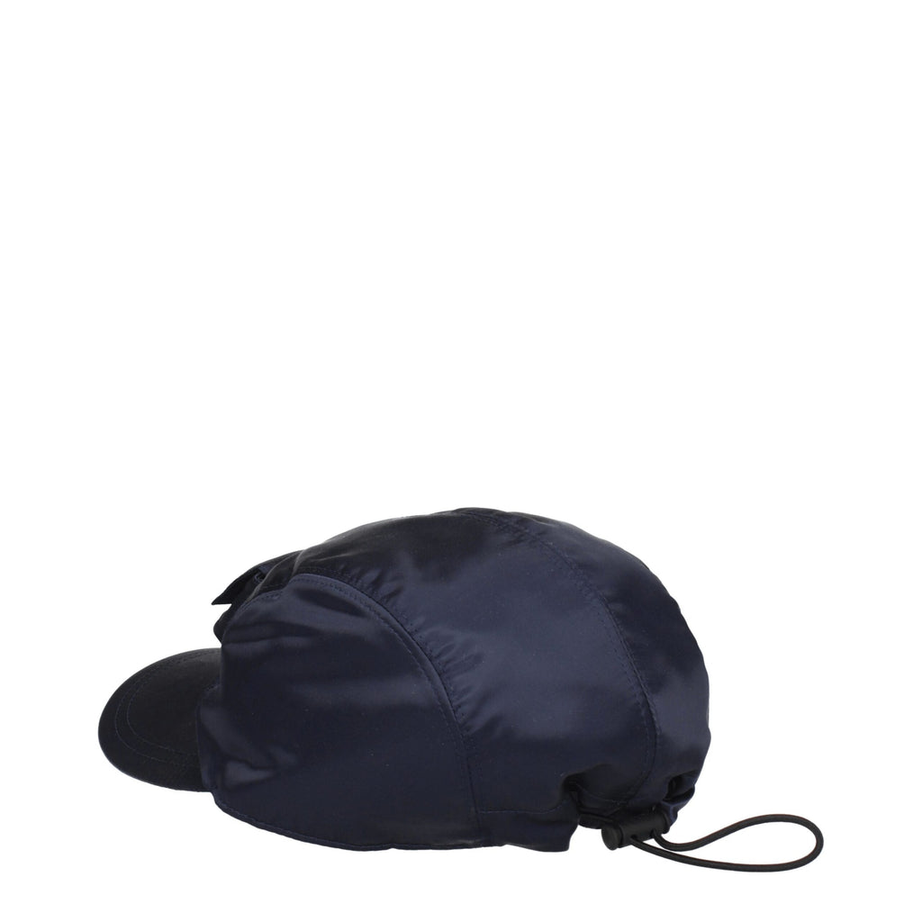 Casquette Fendi en polyamide bleu