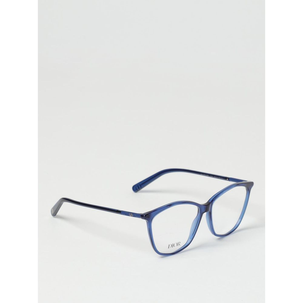 Lunettes (monture) en plastique bleu Dior