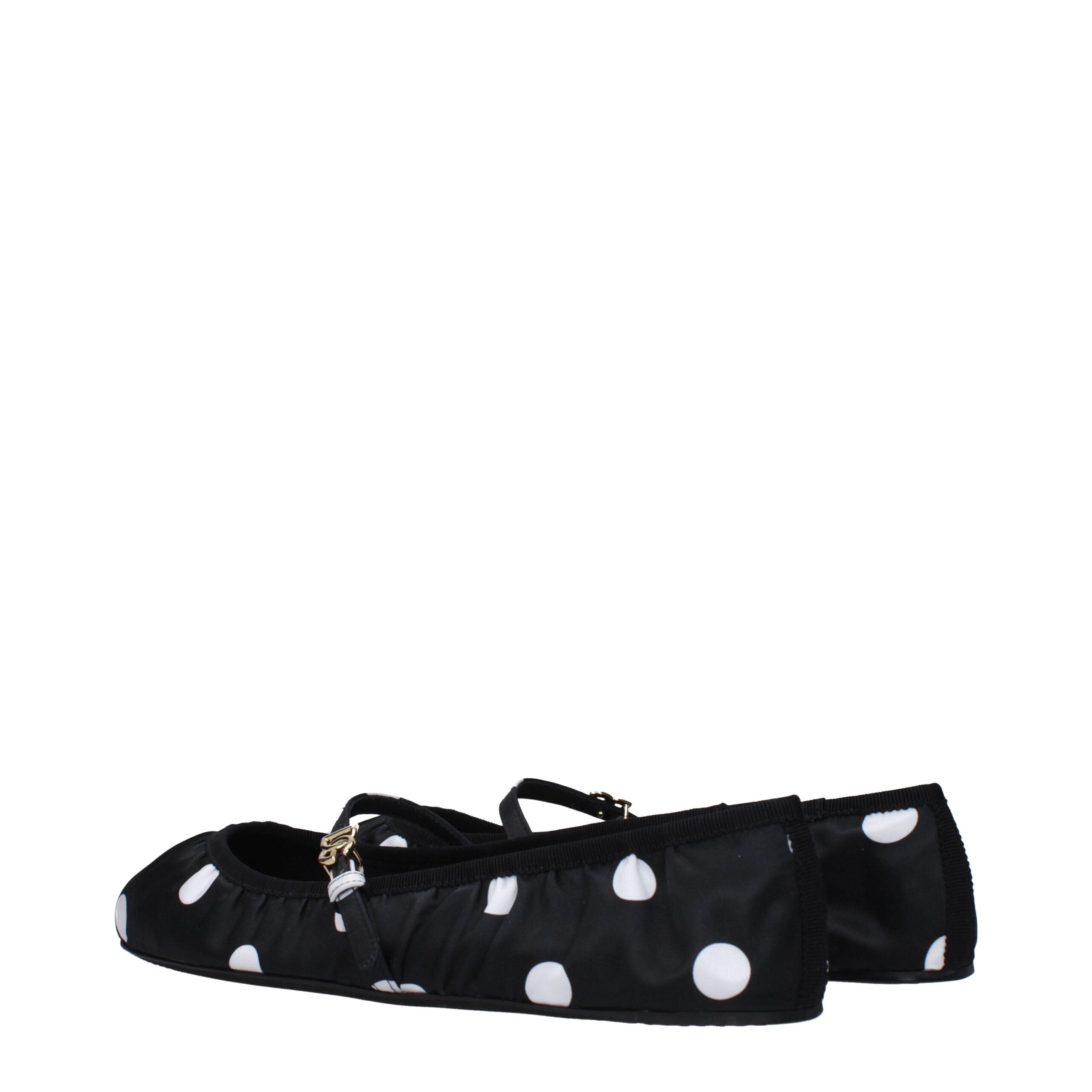 Ballerines Dolce & Gabbana en tissu noir