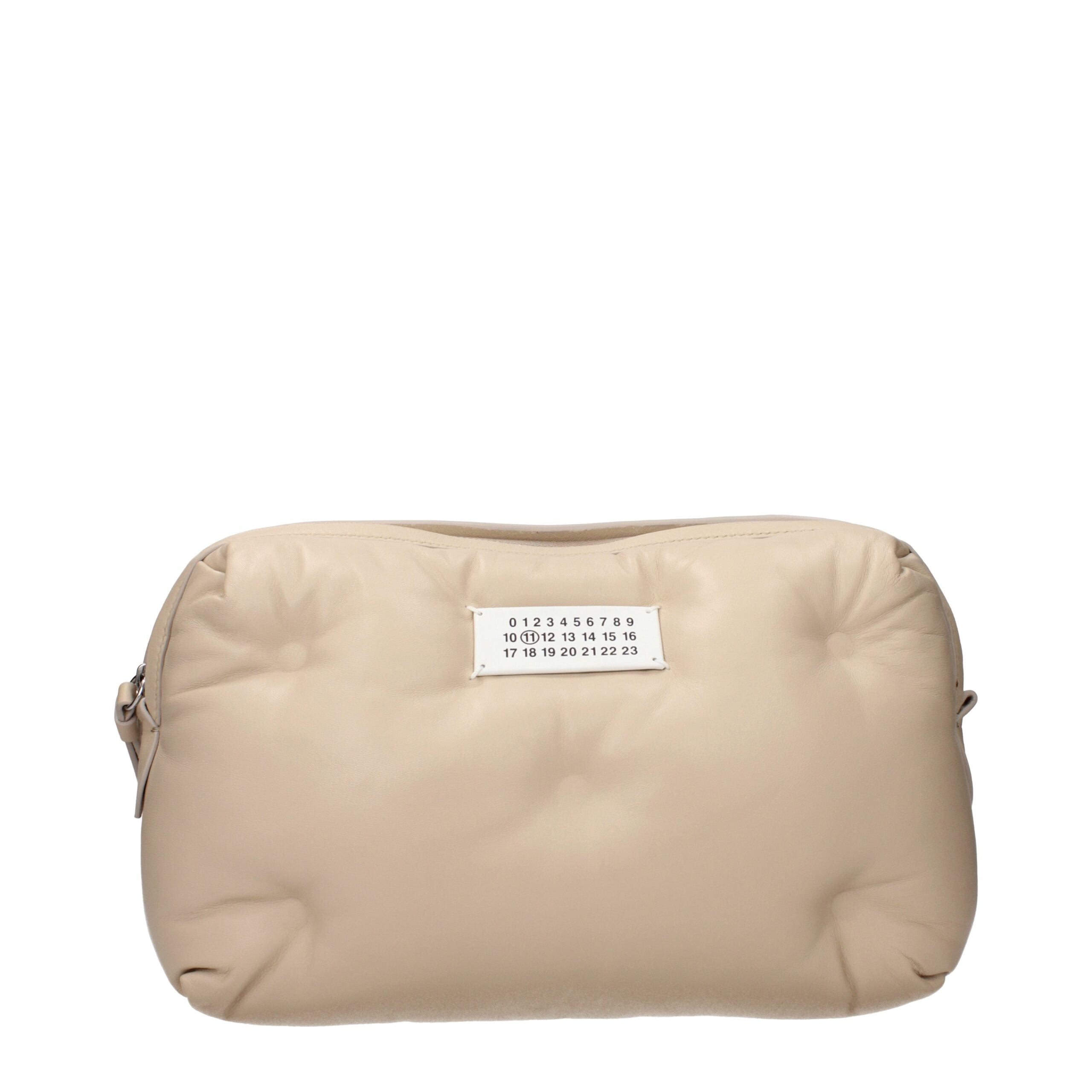 Pochette Maison Margiela en Cuir Beige