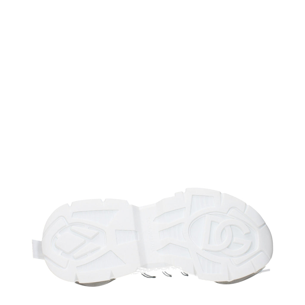 Baskets de sport Dolce & Gabbana en tissu blanc