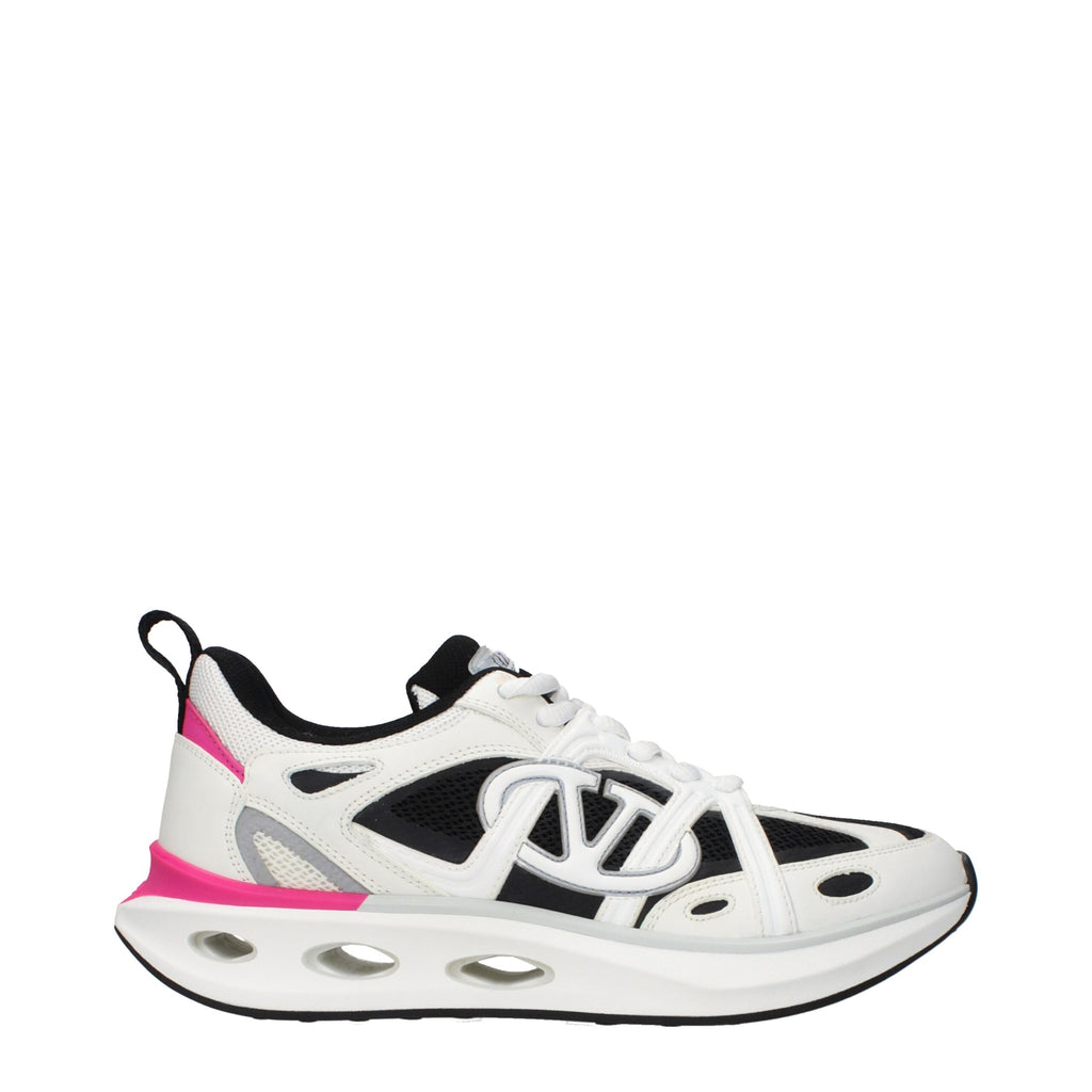 Baskets de sport Valentino Garavani en tissu blanc