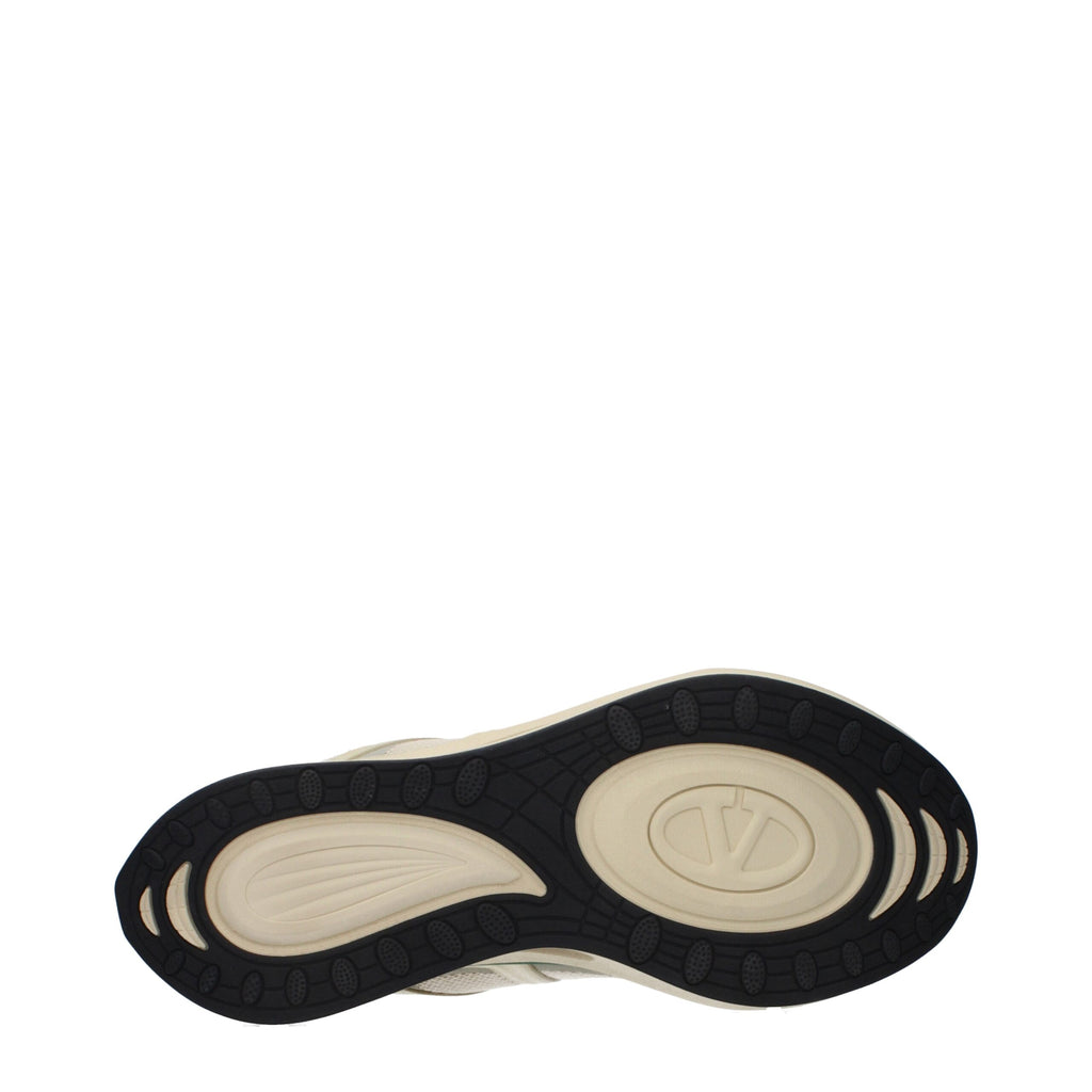 Baskets sportives Valentino Garavani en tissu beige