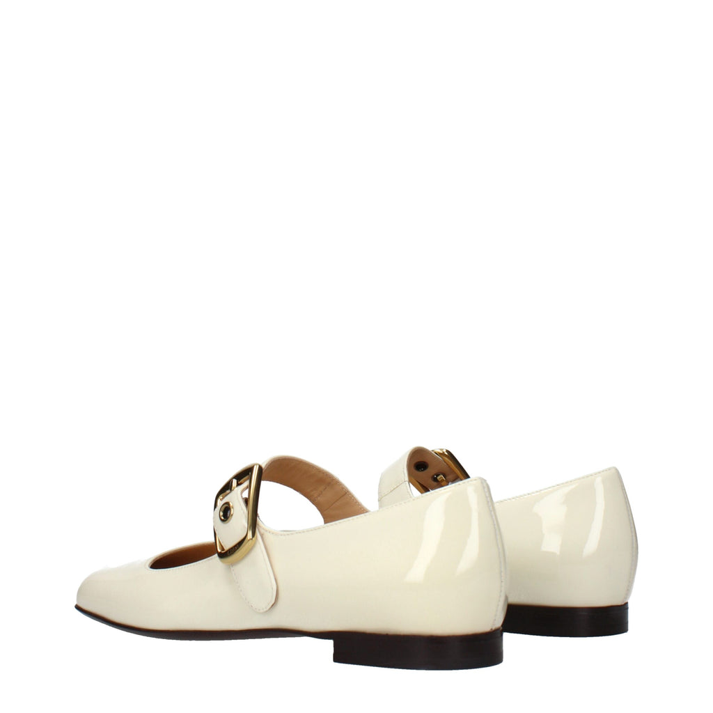 Chloé Ballerines en Cuir Beige