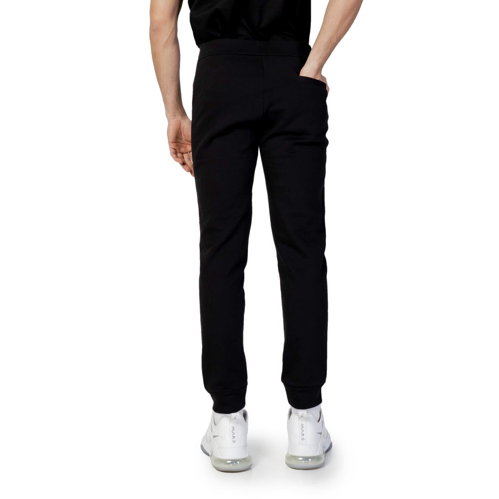 Pantalon de jogging en coton noir Armani Exchange